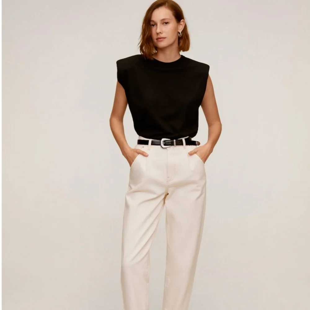 Mango Regina Dart Slouchy Jeans - Picture 2 of 5